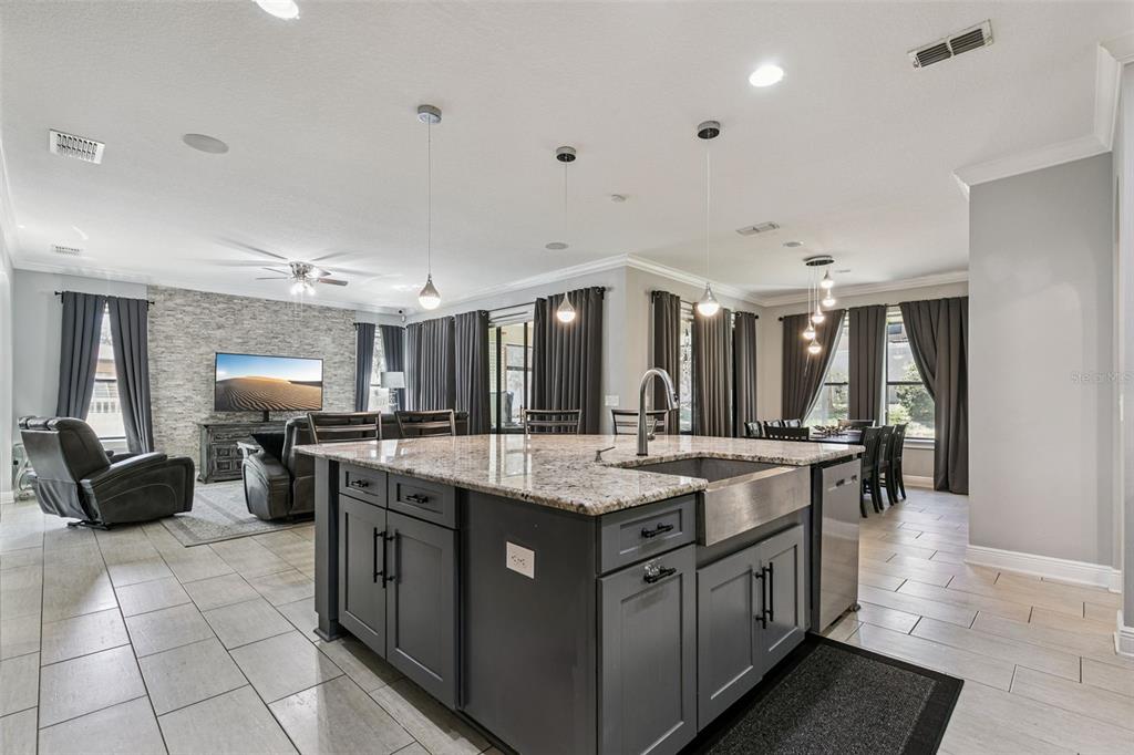 2541 Red Berry Way Ocoee, FL 34761 - Photo 13 of 49 a kitchen with lots of counter top space