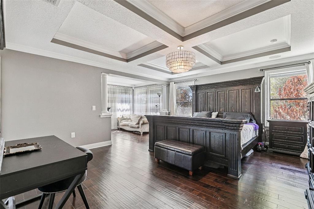 2541 Red Berry Way Ocoee, FL 34761 - Photo 21 of 49 a bedroom with a bed and a desk