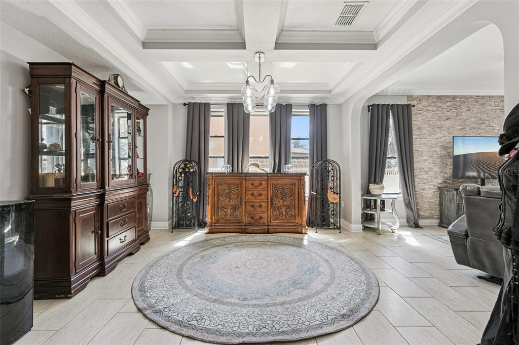 2541 Red Berry Way Ocoee, FL 34761 - Photo 45 of 49 a view of a livingroom with fireplace and furniture