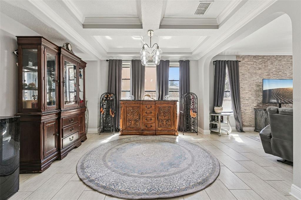 2541 Red Berry Way Ocoee, FL 34761 - Photo 8 of 49 a view of a livingroom with fireplace and furniture
