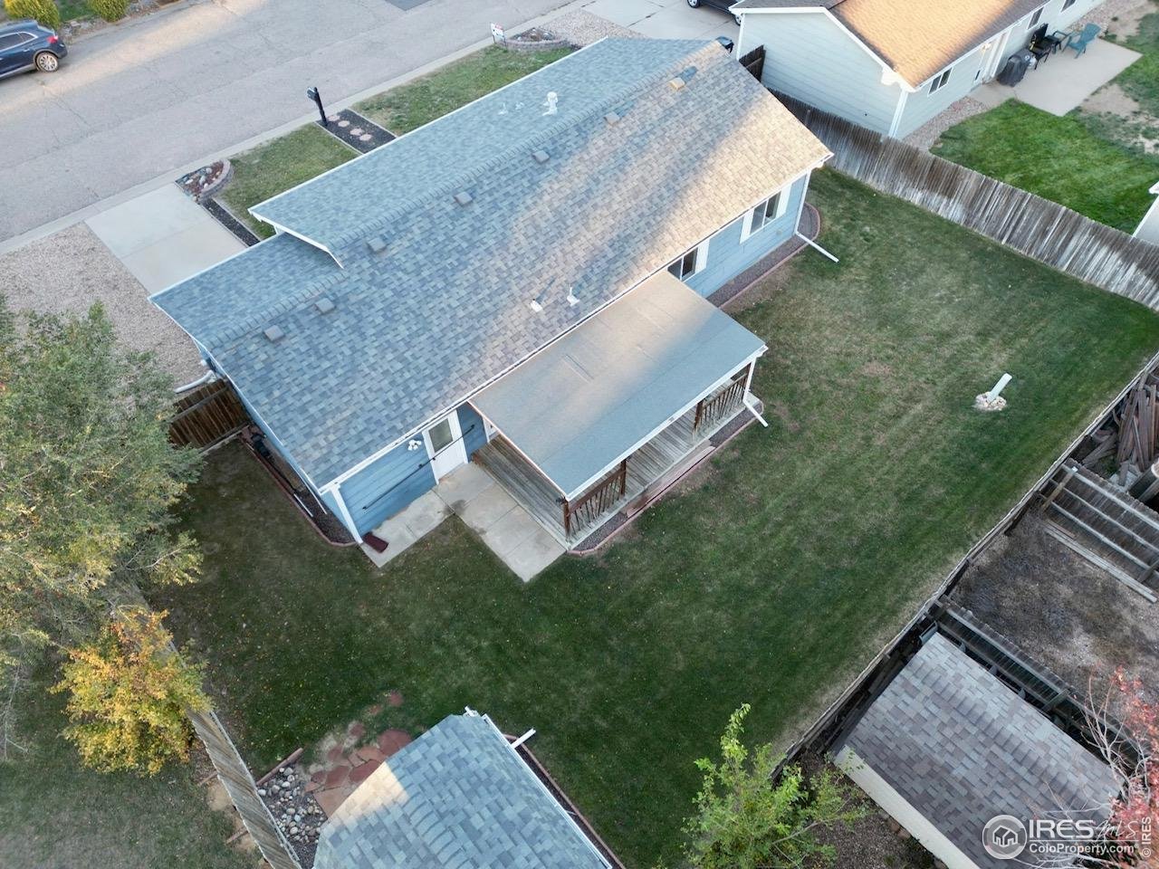 4616 Homestead Court Greeley, CO 80634 - Photo 22 of 22 an aerial view of a house