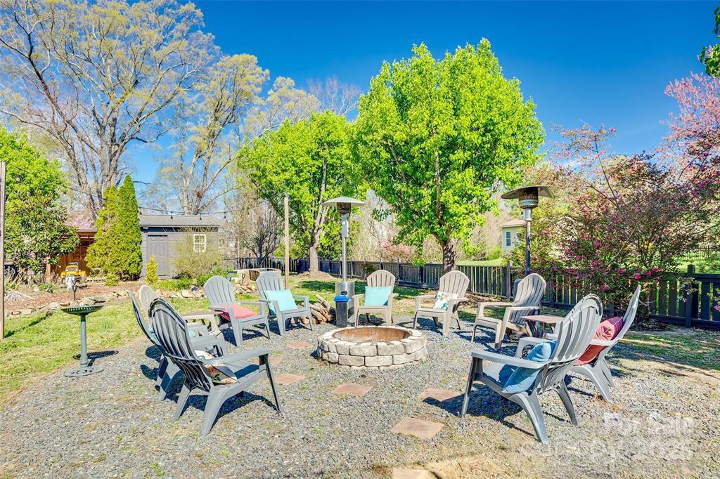 4005 Sedgewick Road Indian Trail, NC 28079 - Photo 35 of 38 a view of a backyard with sitting area