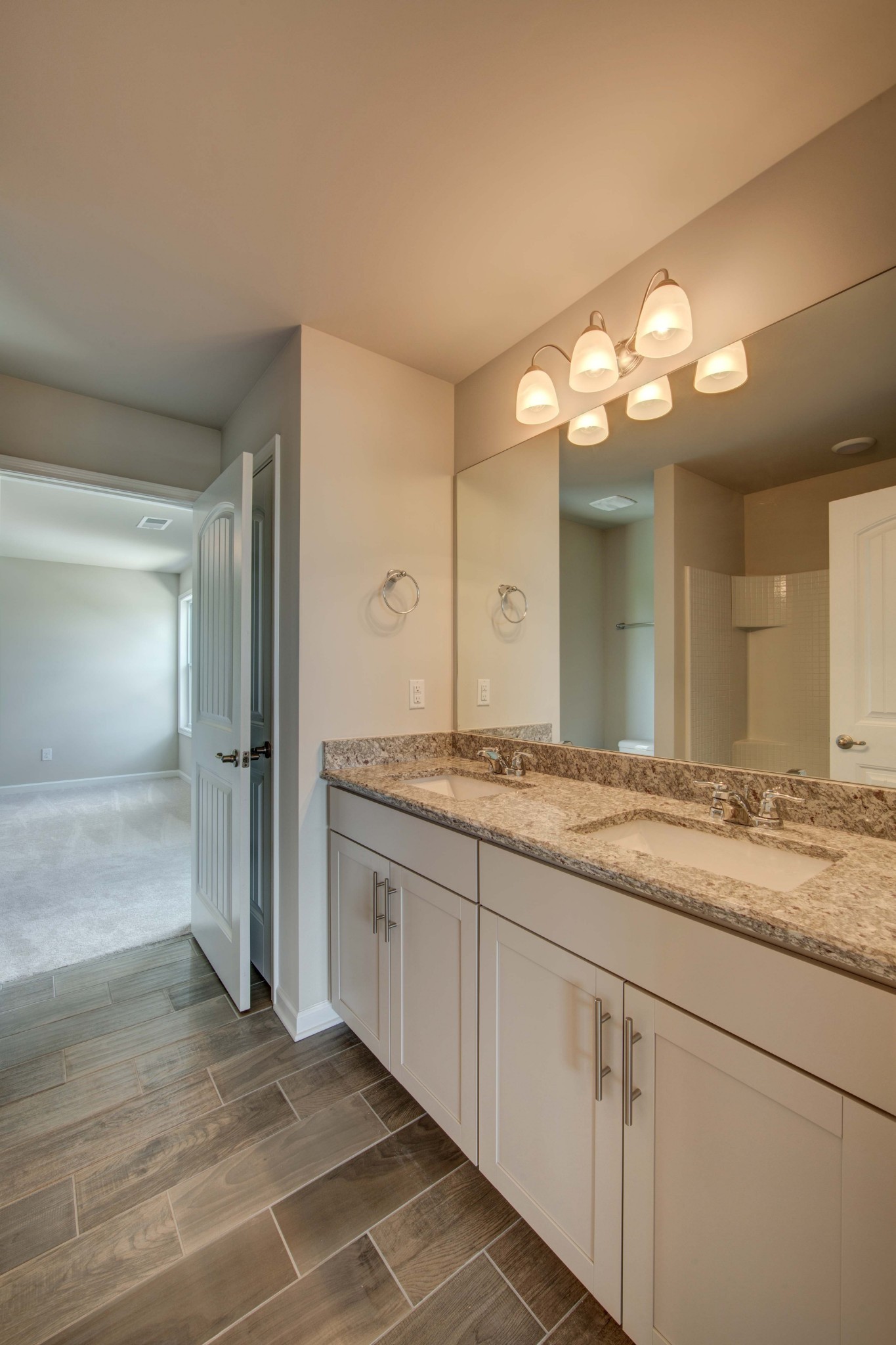 4343 Maxwell Road Antioch, TN 37013 - Photo 27 of 31 a bathroom with a sink and a mirror