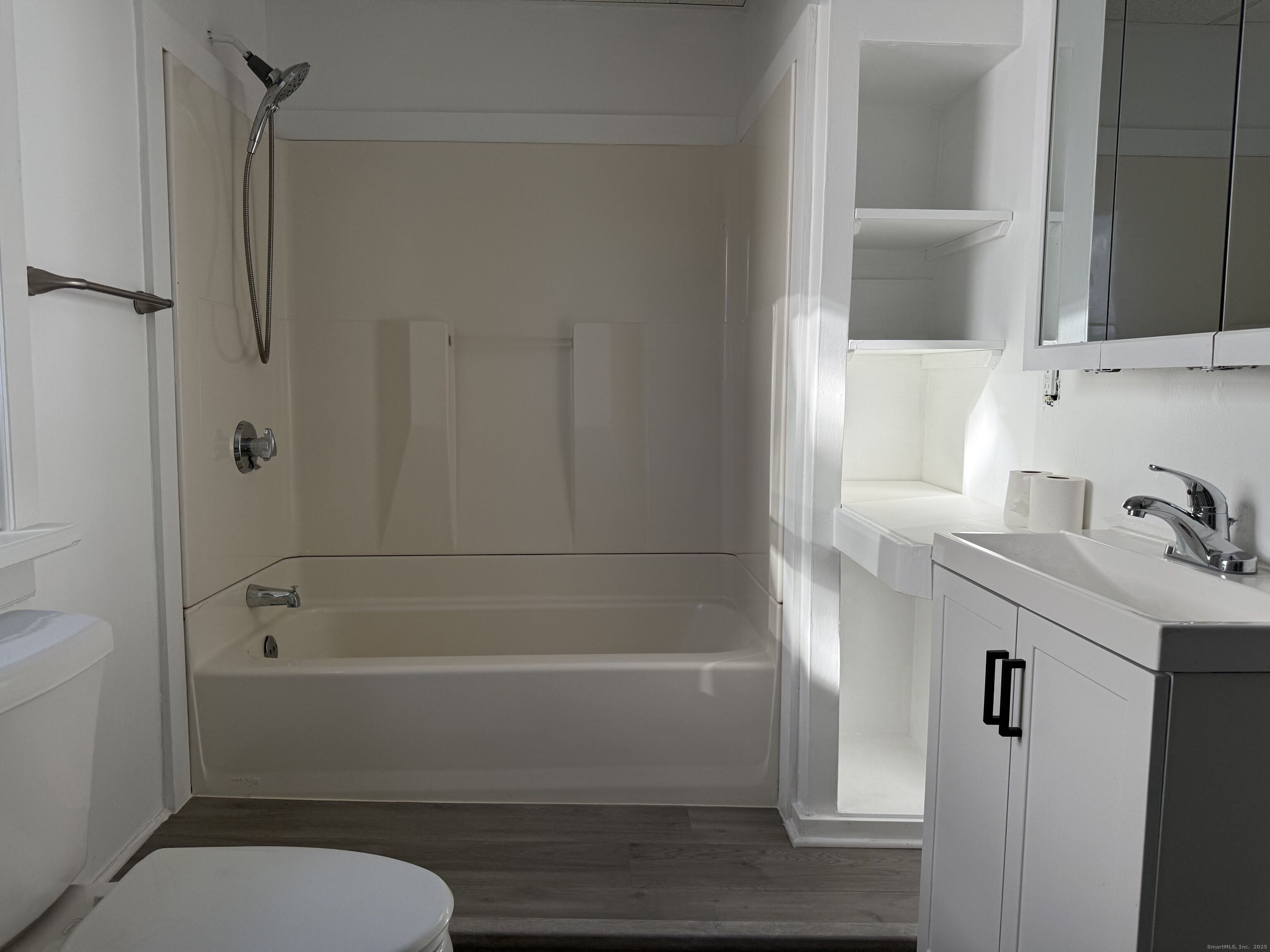 15 Freestone Avenue Portland, CT 06480 - Photo 6 of 13 a bathroom with a sink a toilet and shower