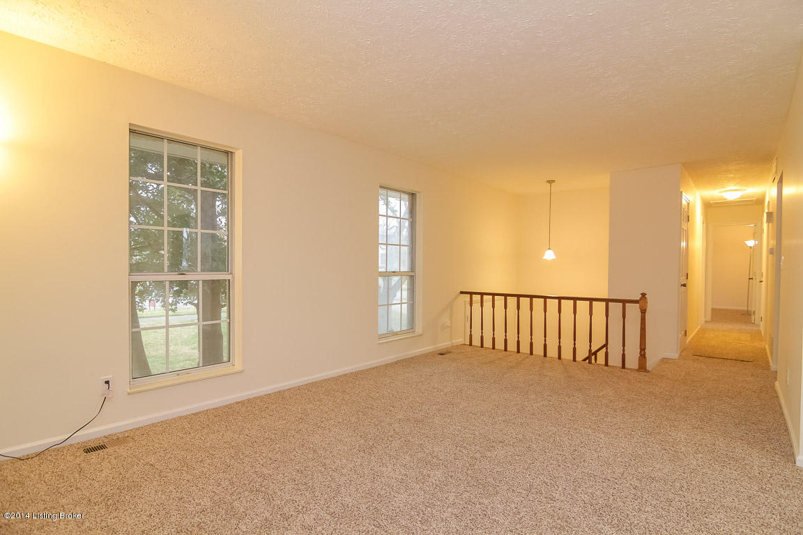 5802 Stone Bluff Road Louisville, KY 40291 - Photo 29 of 32 Upstairs Open Floor Plan Living & Dining