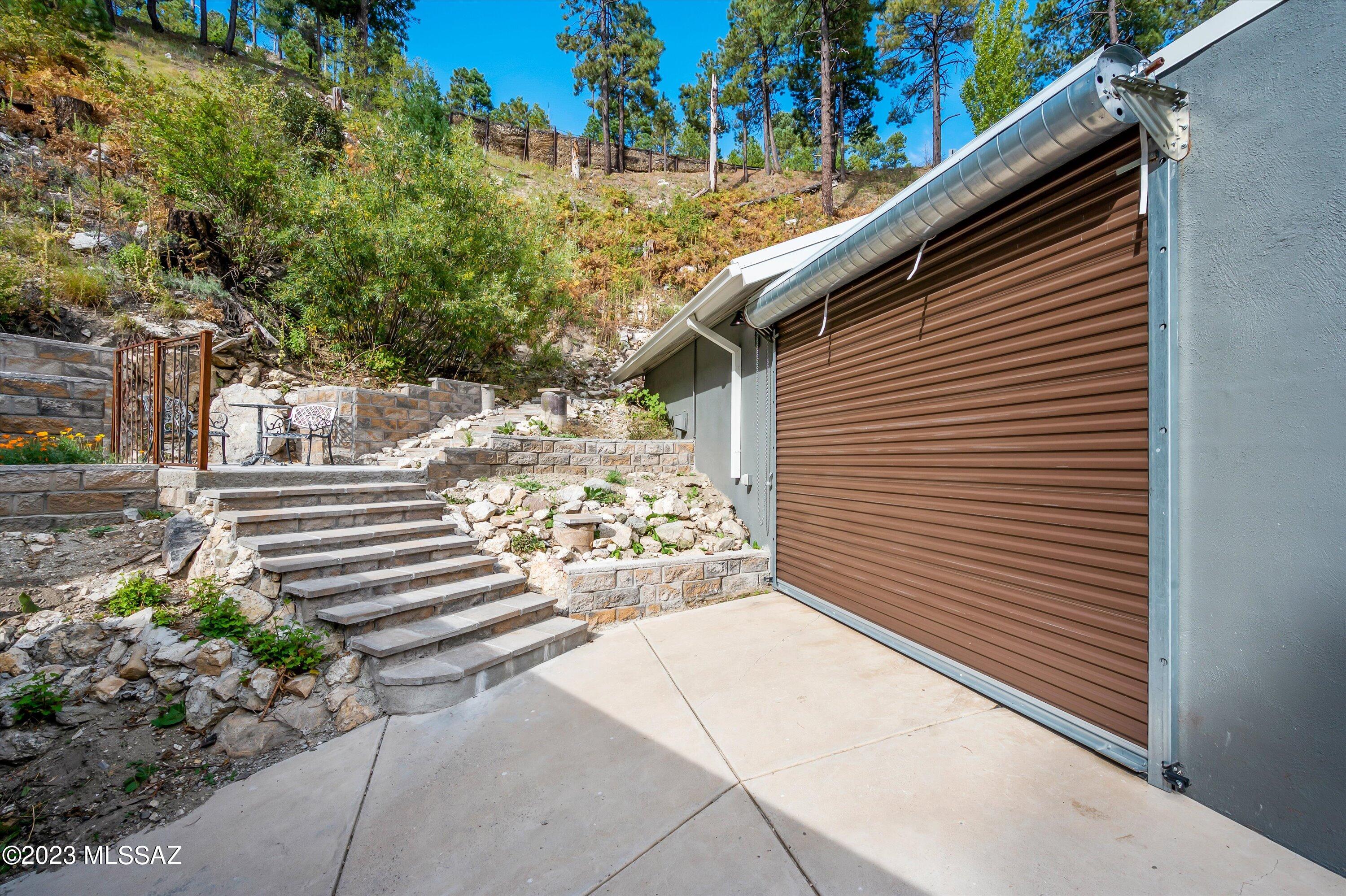 11021 East Turkey Run Road Mount Lemmon, AZ 85619 - Photo 11 of 50 a view of a pathway of a house with a yard