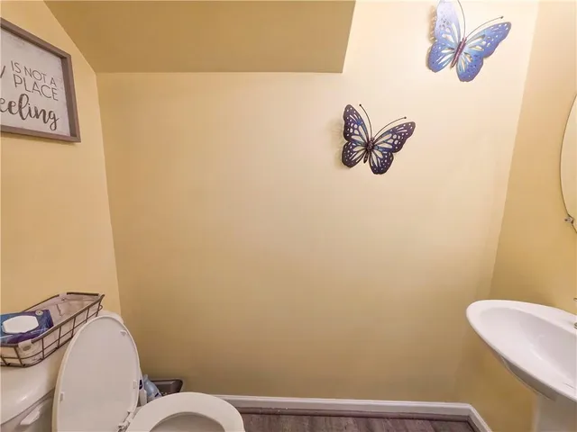 a view of a bedroom from a hallway