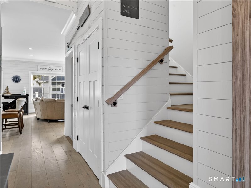 27 Jerome Road New London, CT 06320 - Photo 19 of 57 You can see the stairs to the upstairs.