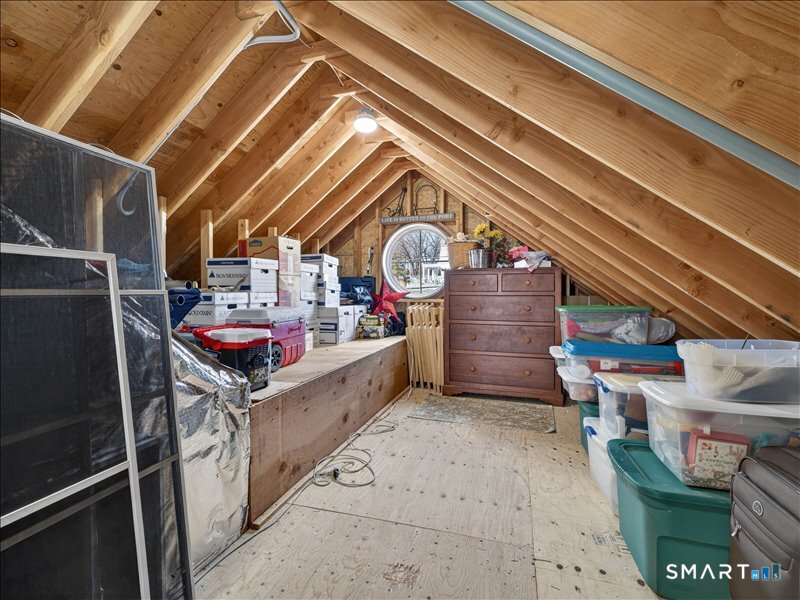 27 Jerome Road New London, CT 06320 - Photo 30 of 39 Attic space. You can walk-in from the 2nd floor.