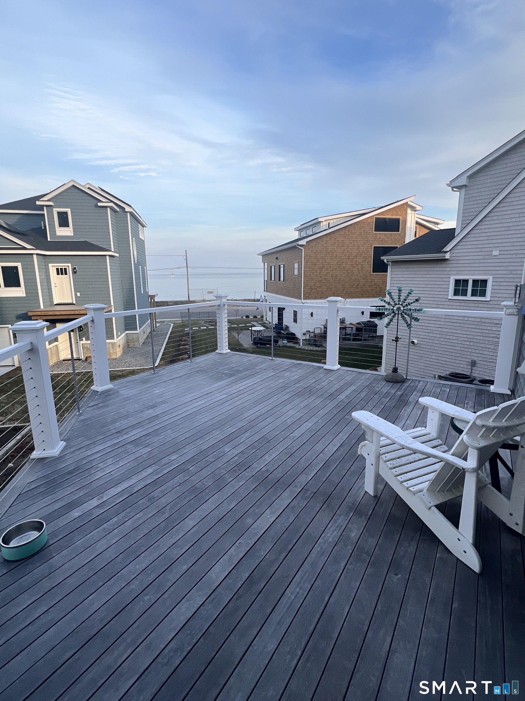 27 Jerome Road New London, CT 06320 - Photo 34 of 57 Deck looking to the ocean