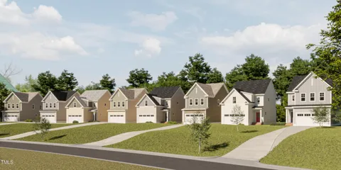 a view of front of house with a street