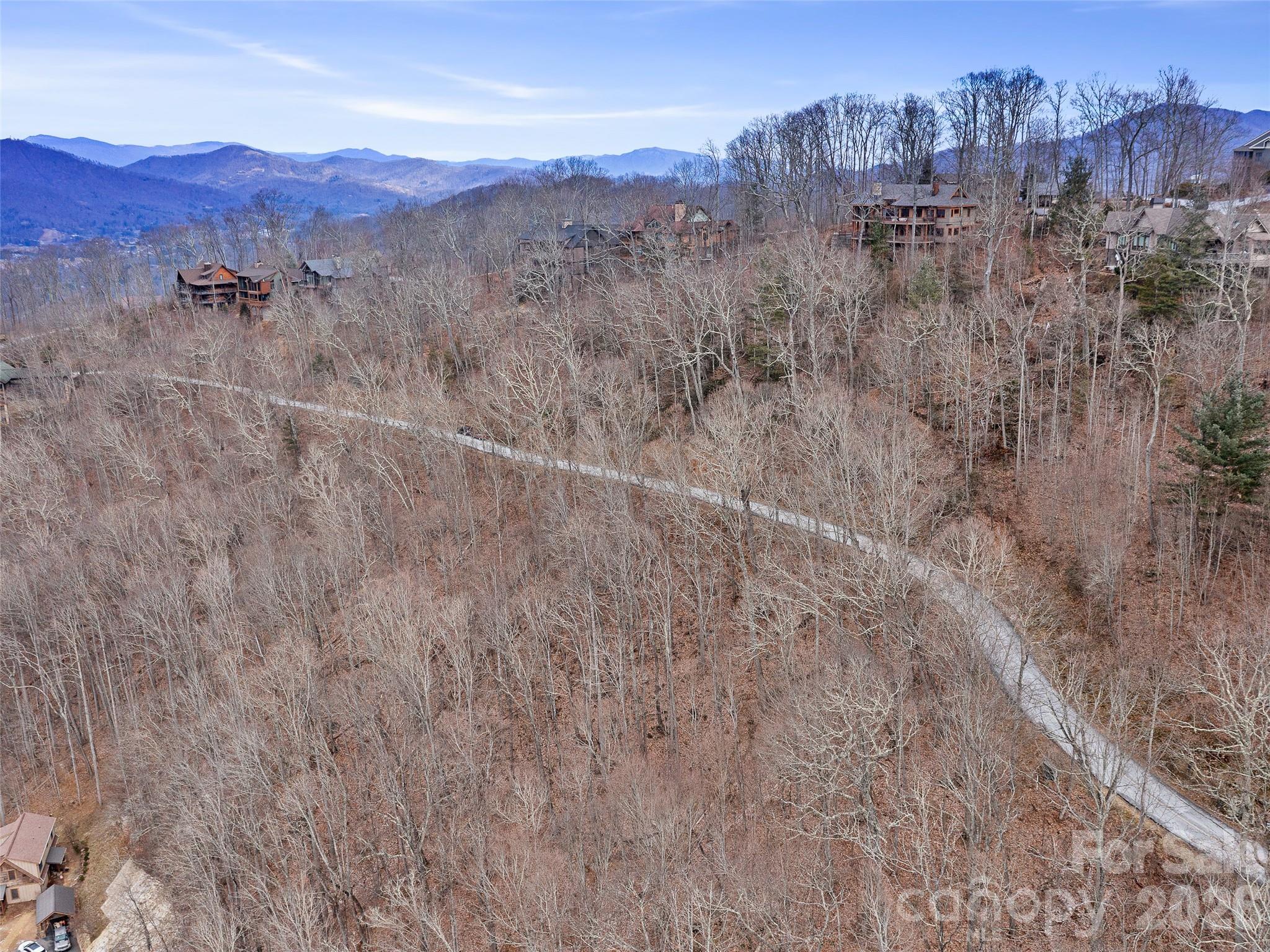 Lot 4 Heritage Ridge Road Burnsville, NC 28714 - Photo 12 of 28 a view of a dry field with trees in the background