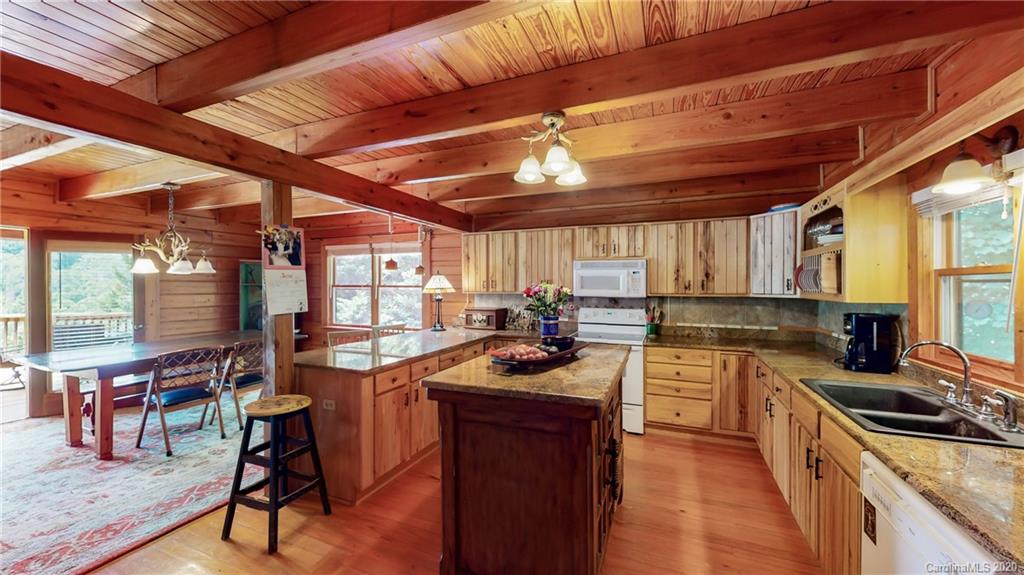 1823 Barnard Road Marshall, NC 28753 - Photo 23 of 48 a kitchen with lots of counter top space