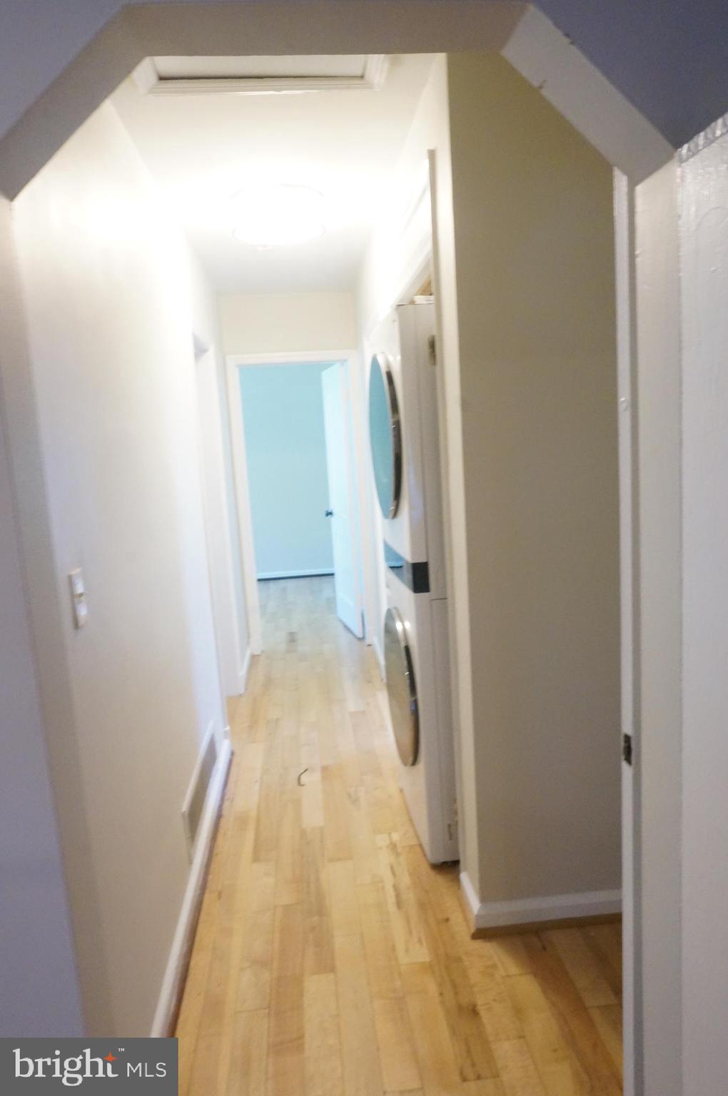 5603 Hawthorne Street Cheverly, MD 20785 - Photo 30 of 88 a view of a bathroom from a hallway