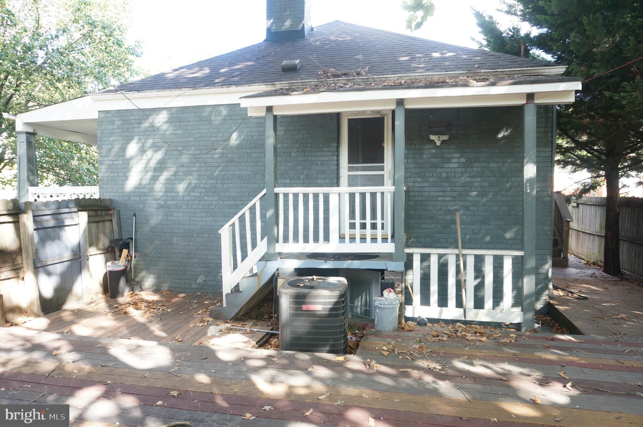 5603 Hawthorne Street Cheverly, MD 20785 - Photo 76 of 88 a view of a deck with a yard