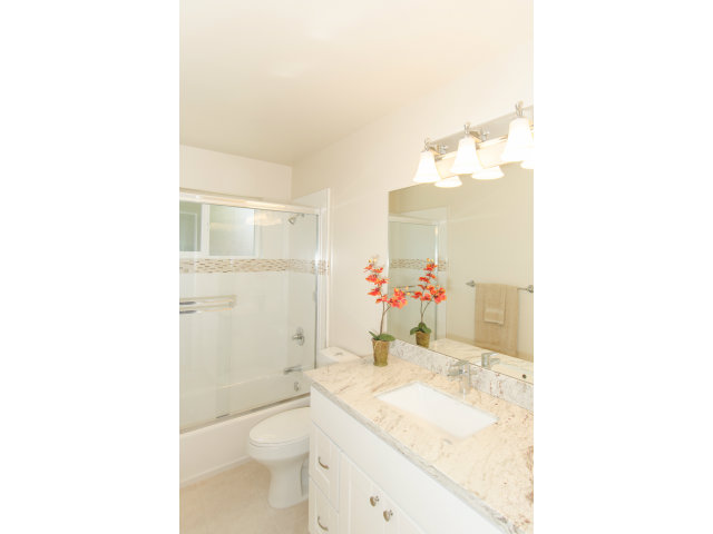 519 Piazza Drive Mountain View, CA 94043 - Photo 3 of 15 a bathroom with a sink toilet and shower