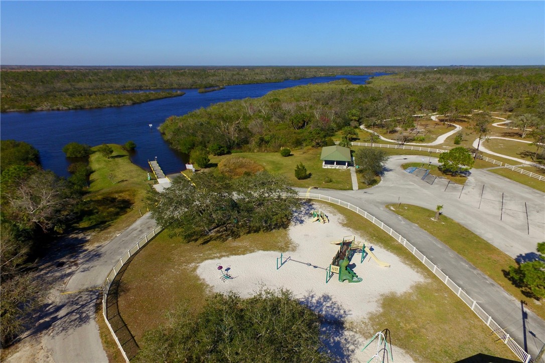 8205 Capewell Court Sebastian, FL 32958 - Photo 25 of 25 a view of a swimming pool with an ocean view