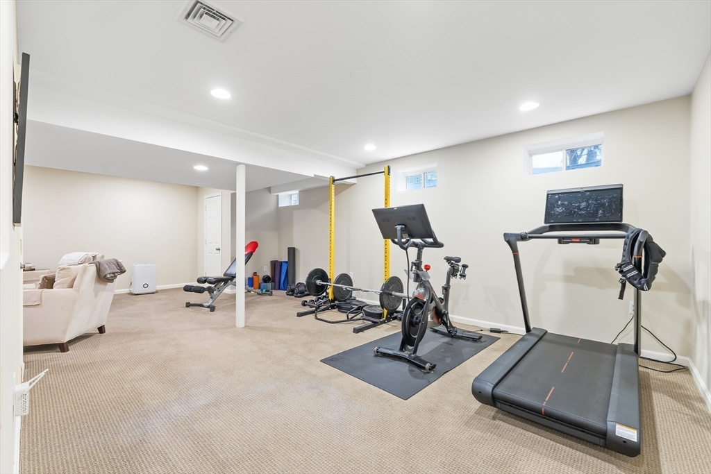 80 Emerson Road Needham, MA 02492 - Photo 31 of 41 a view of a room with gym equipment