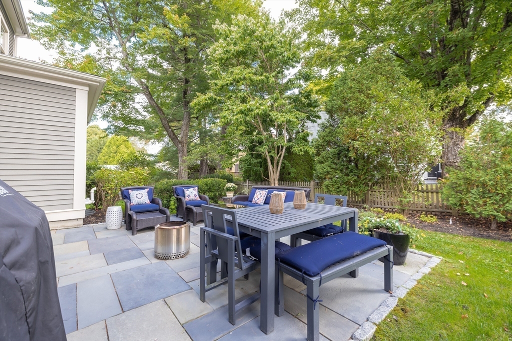 80 Emerson Road Needham, MA 02492 - Photo 37 of 41 a view of a backyard with sitting area