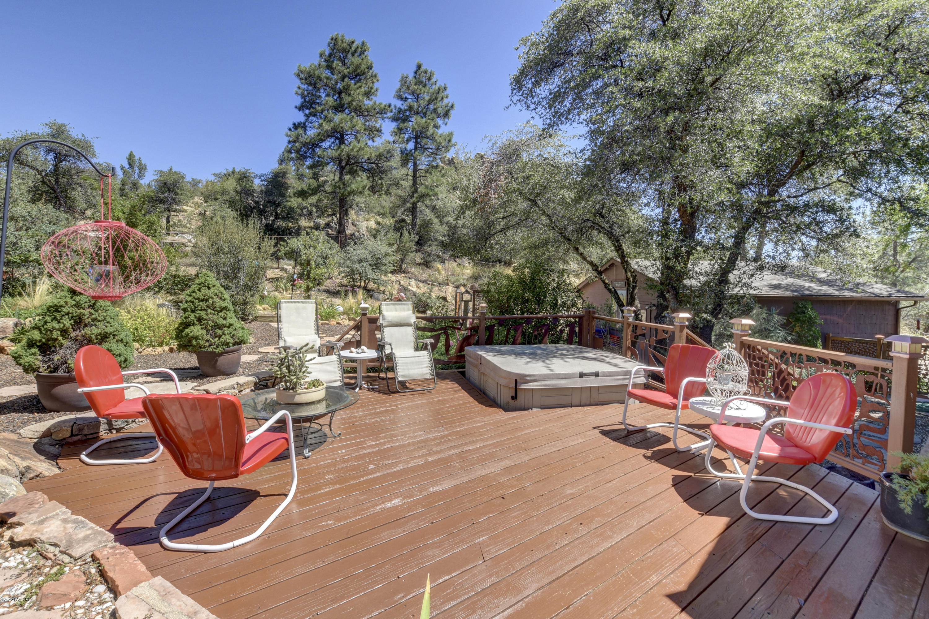1011 Norris Road Prescott, AZ 86305 - Photo 33 of 62 033_Back Deck with Spa