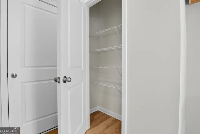 a view of bathroom with a shower