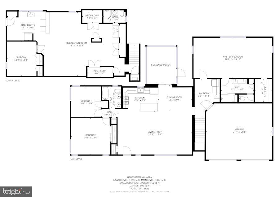 6629 Whitegate Road Clarksville, MD 21029 - Photo 42 of 44 Floor Plan