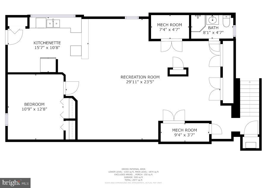 6629 Whitegate Road Clarksville, MD 21029 - Photo 44 of 44 Floor Plan