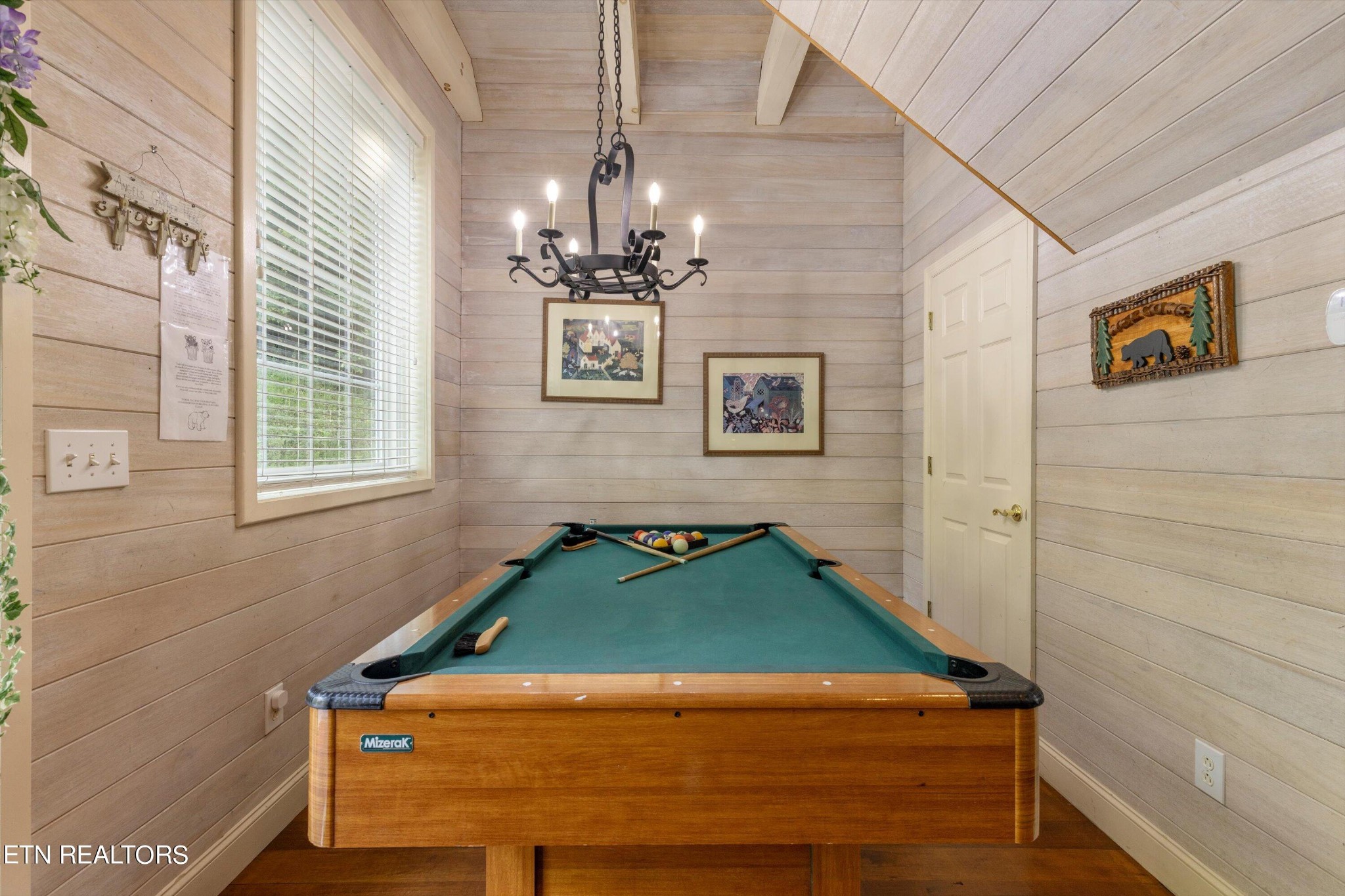 3638 Locust Ridge Road Sevierville, TN 37876 - Photo 18 of 50 a room with pool table and windows