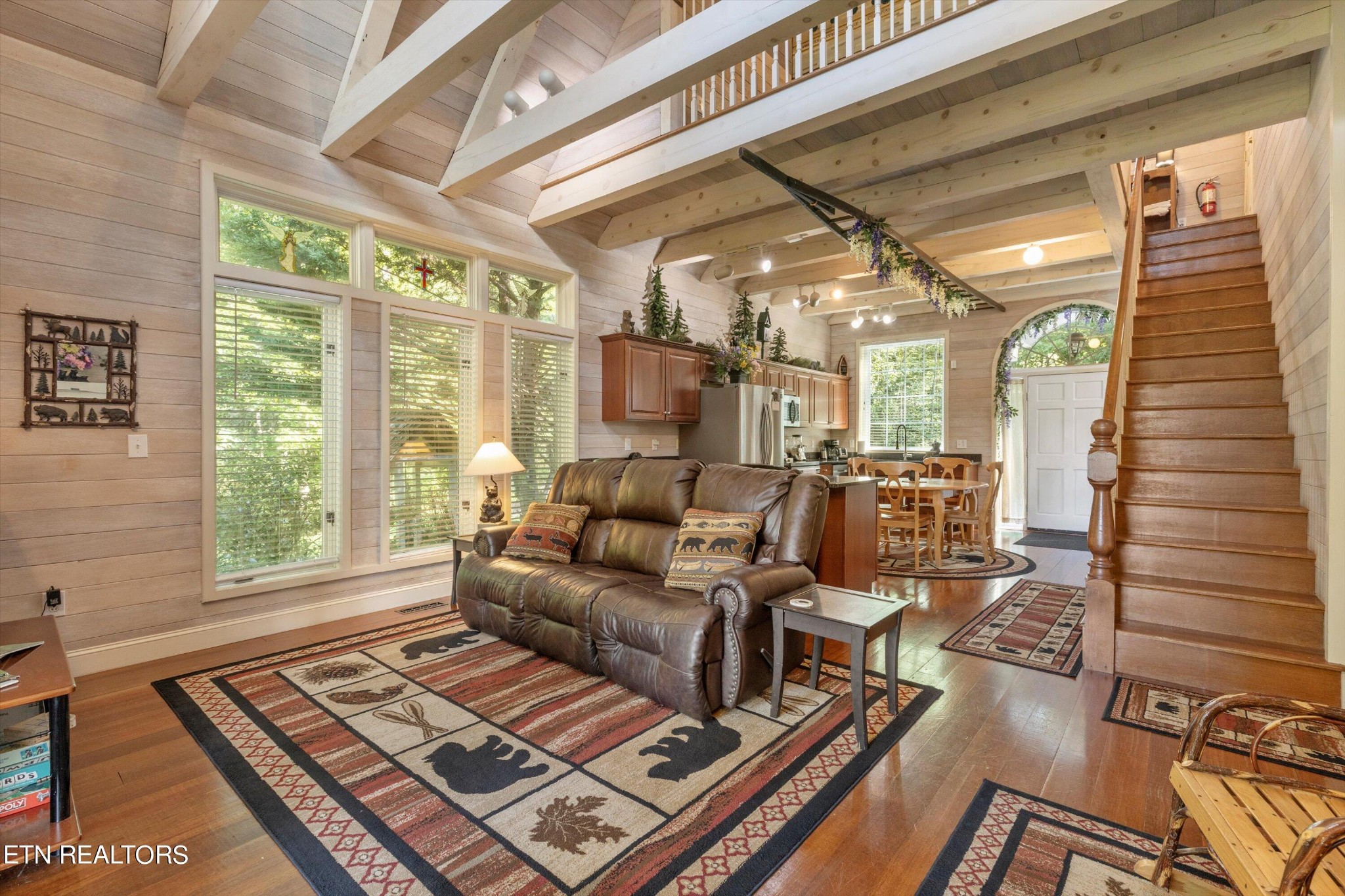 3638 Locust Ridge Road Sevierville, TN 37876 - Photo 19 of 50 a living room with furniture and a rug