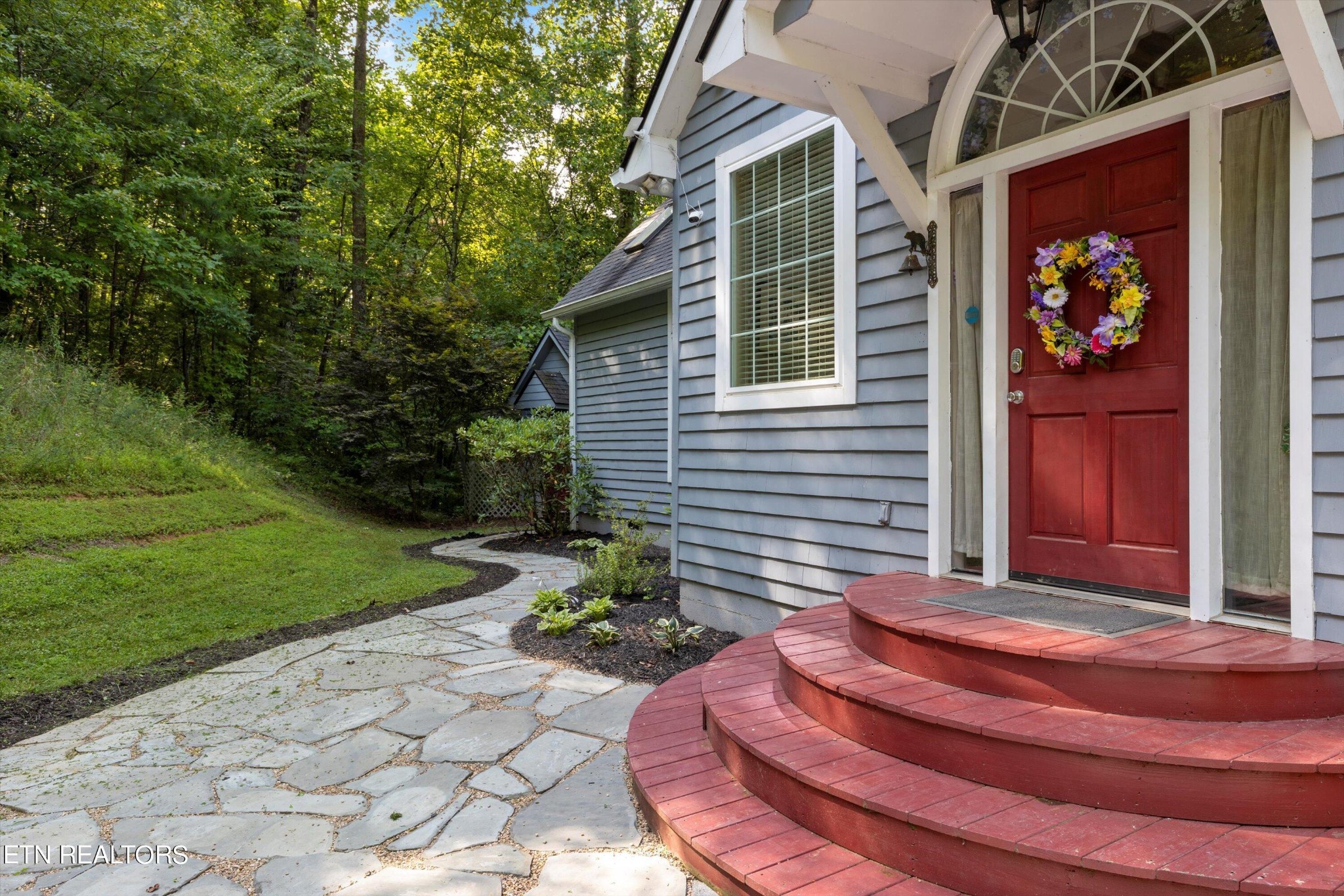 3638 Locust Ridge Road Sevierville, TN 37876 - Photo 8 of 50 a front view of a house with garden