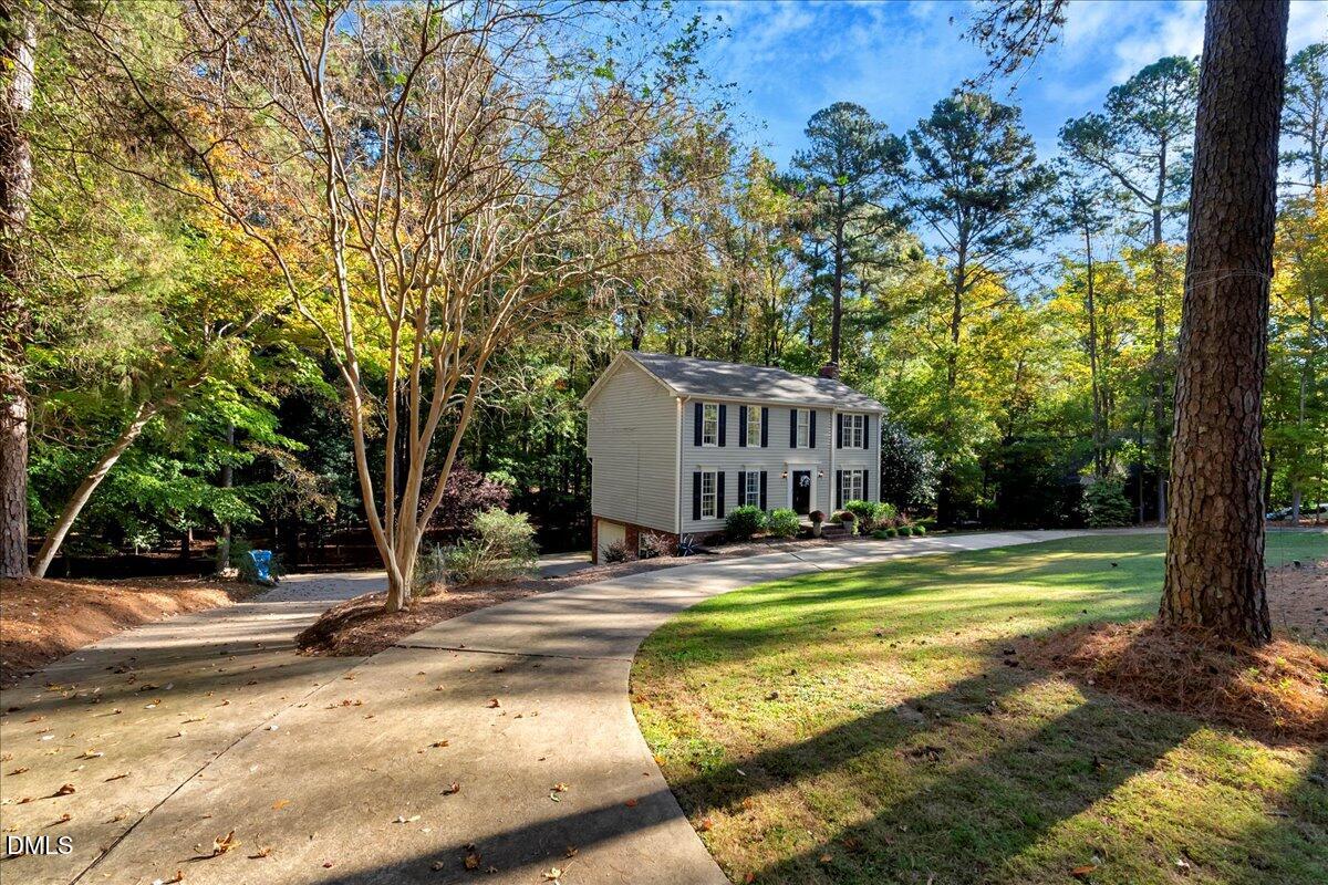 11808 Edgewater Court Raleigh, NC 27614 - Photo 27 of 56 a view of a house with basketball court