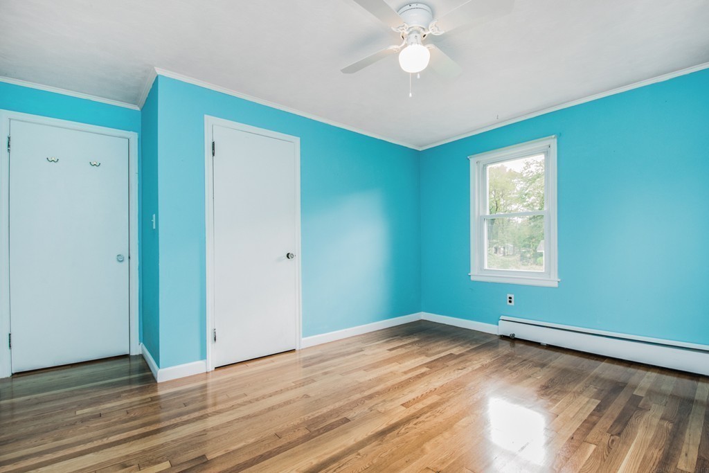 654 North Brookfield Road Oakham, MA 01068 - Photo 16 of 28 a view of room with window and ceiling fan