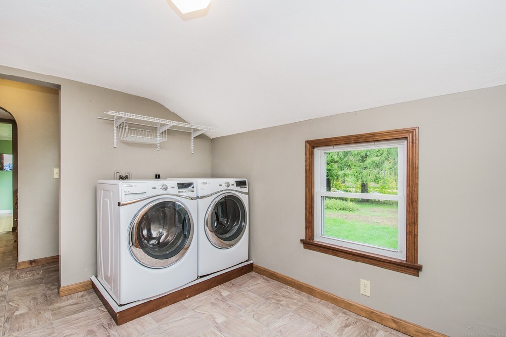 654 North Brookfield Road Oakham, MA 01068 - Photo 17 of 28 a utility room with dryer and washer