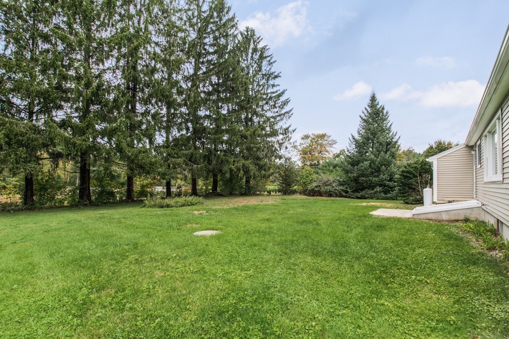 654 North Brookfield Road Oakham, MA 01068 - Photo 27 of 28 a view of a grassy field with trees in the background