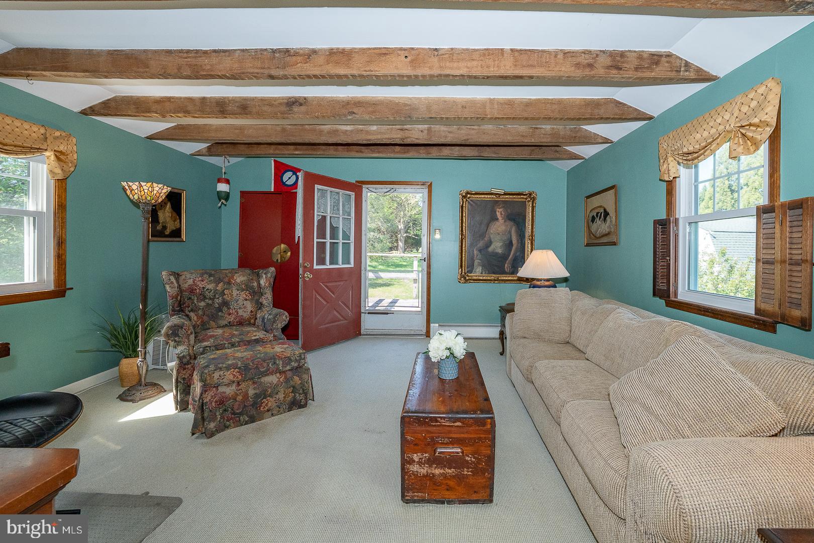 526 Egypt Road Phoenixville, PA 19460 - Photo 18 of 64 a living room with furniture and a large window