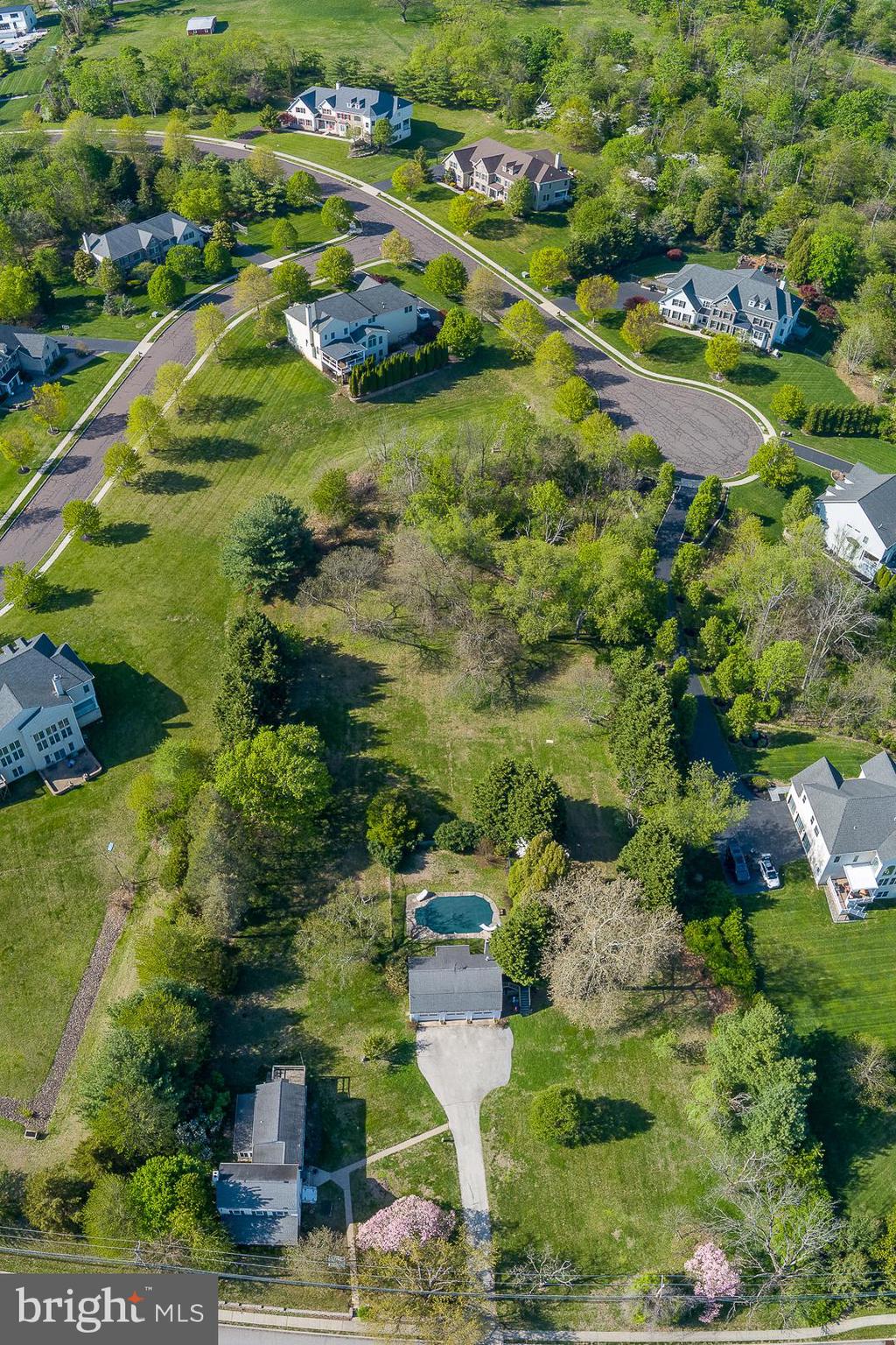 526 Egypt Road Phoenixville, PA 19460 - Photo 59 of 64 an aerial view of residential houses with outdoor space and trees