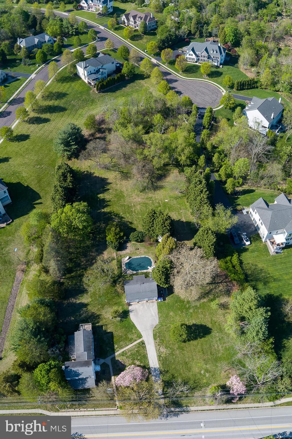 526 Egypt Road Phoenixville, PA 19460 - Photo 62 of 64 an aerial view of residential house with outdoor space