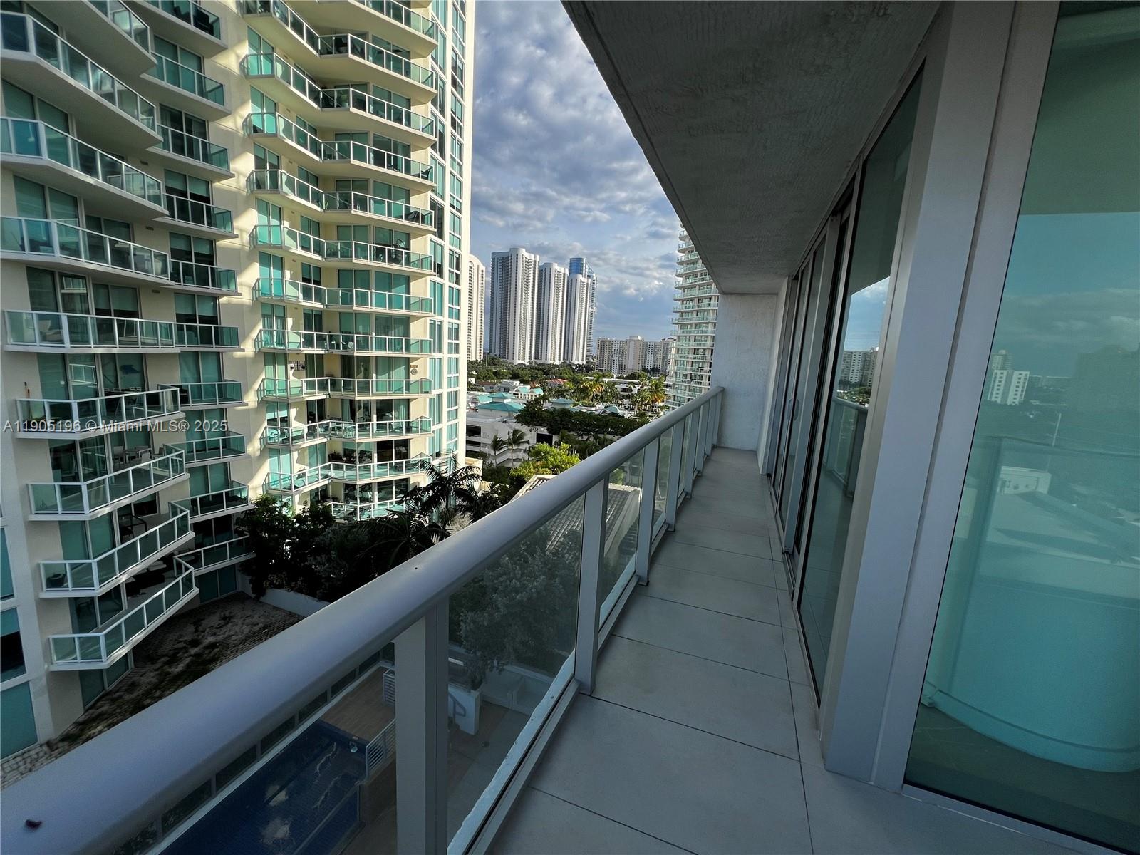 300 Sunny Isles Boulevard, Unit 4901 Sunny Isles Beach, FL 33160 - Photo 22 of 22 a city view from a balcony