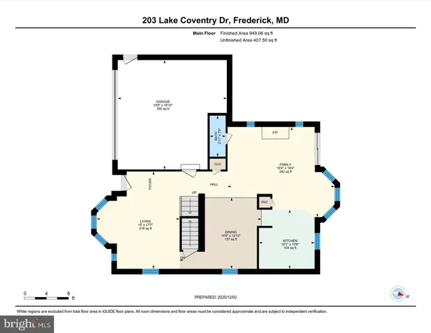 $530,000 | 203 Lake Coventry Drive, Frederick, MD 21702