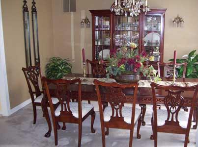 2341 Rosenkranz Road Tieton, WA 98947 - Photo 5 of 23 a view of a dining room with furniture and chandelier