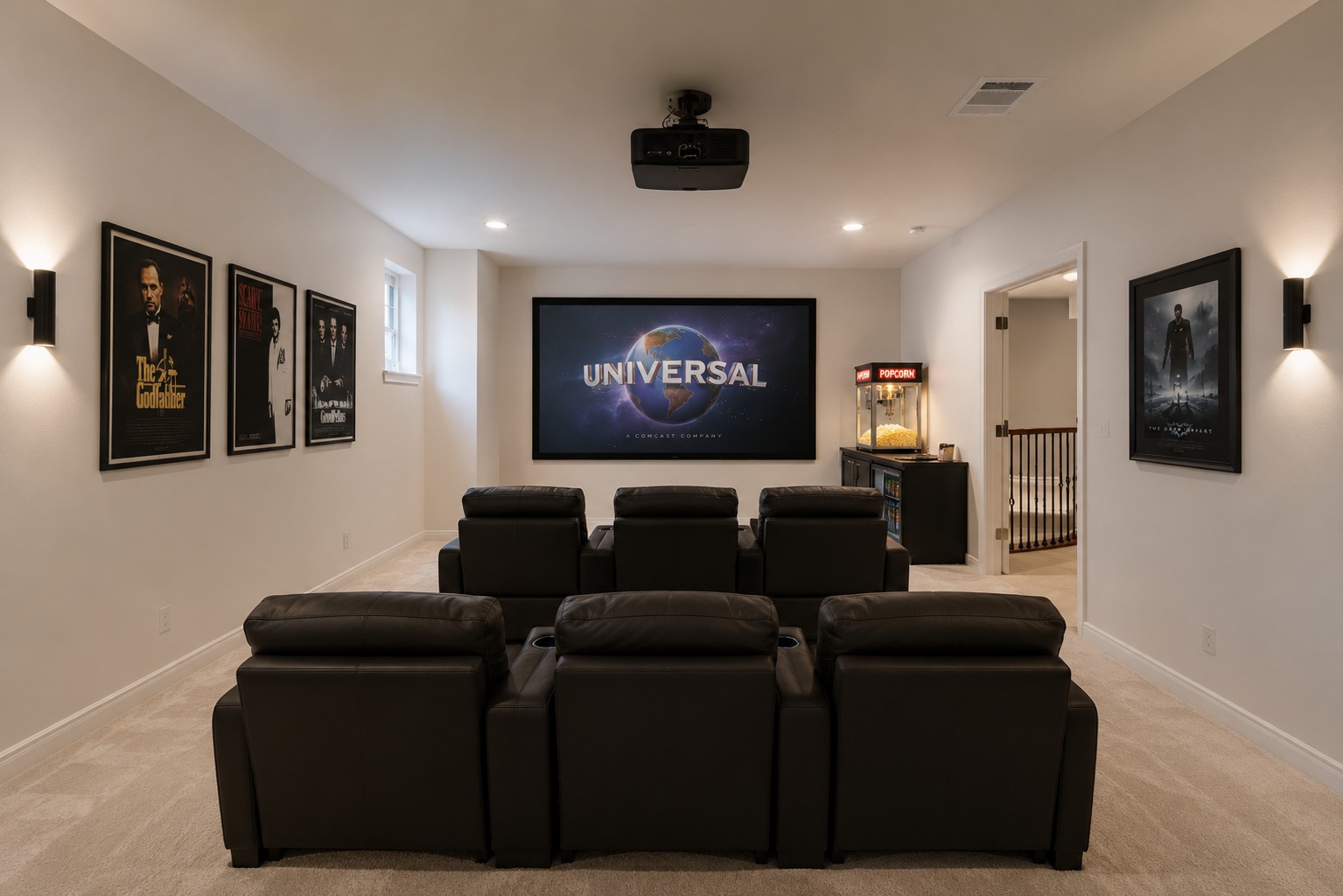 3903 Remington Road Cedar Park, TX 78613 - Photo 15 of 29 Experience cinematic grandeur in this private media room, perfect for unforgettable movie nights.