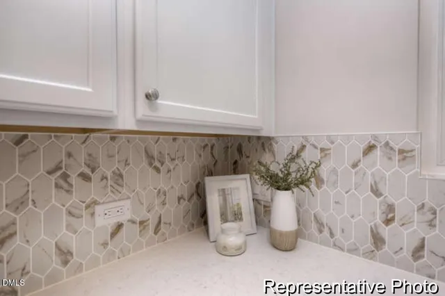 a close view of water heater room