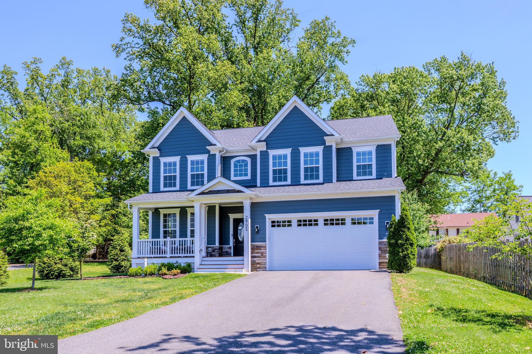 2905 Random Road Falls Church, VA 22042 - Photo 1 of 74 Welcome to your stunning blue craftsman!