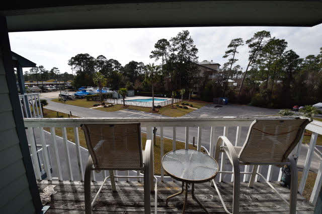 25861 Canal Road, Unit 52 Orange Beach, AL 36561 - Photo 11 of 21 Patio with Pool View
