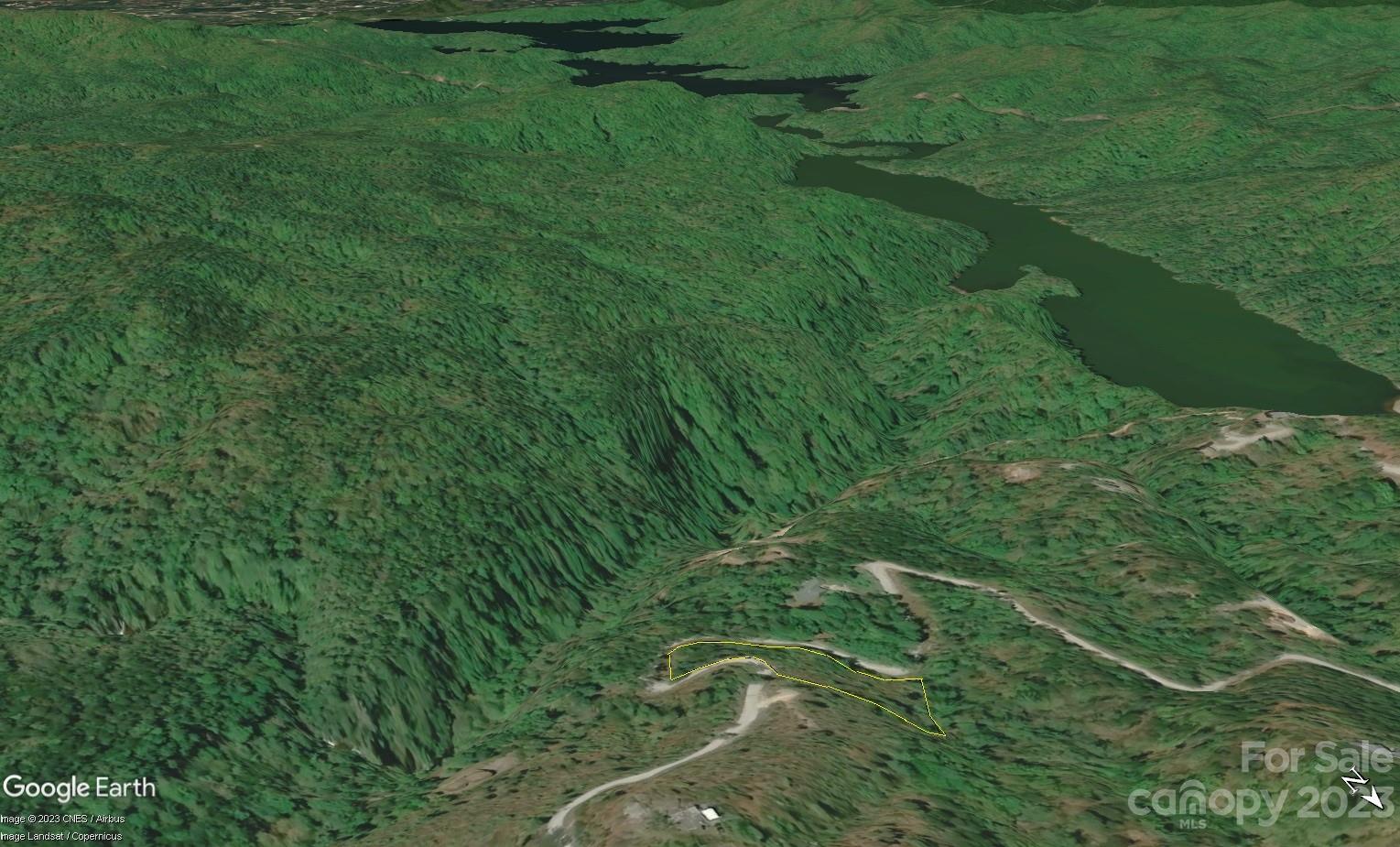 Lot 24 Round Mountain Road, Unit 24 Brevard, NC 28712 - Photo 3 of 22 a backyard of a house with lots of green space and deers