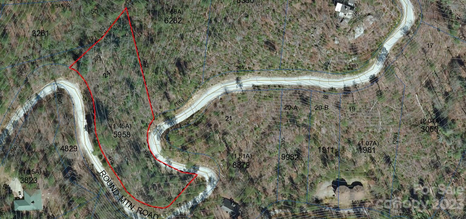 Lot 24 Round Mountain Road, Unit 24 Brevard, NC 28712 - Photo 9 of 22 a map view of location