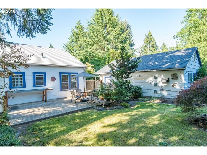 6026 Southwest Vermont Street Portland, OR 97219 - Photo 23 of 24 a view of house with backyard
