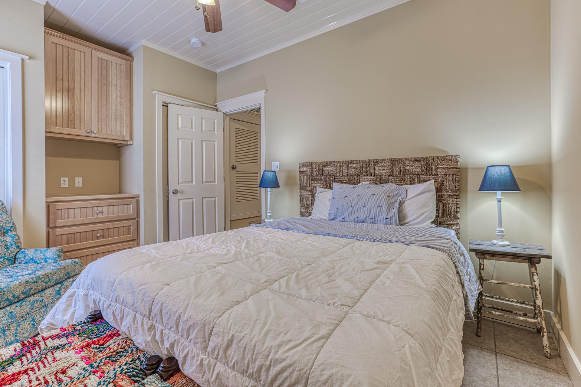 18 Draper Lane Santa Rosa Beach, FL 32459 - Photo 45 of 63 a bedroom with a bed and wooden floor