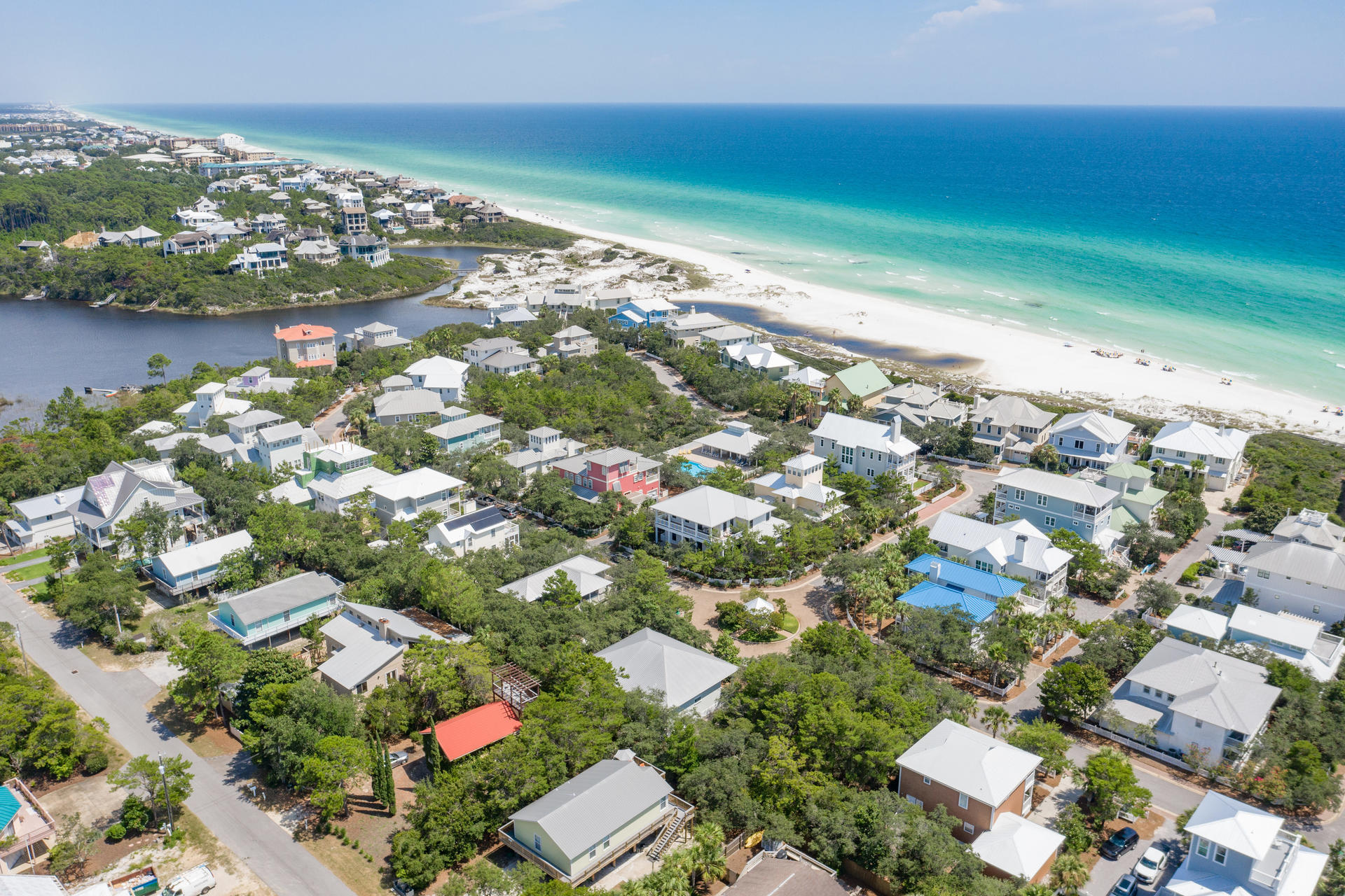 18 Draper Lane Santa Rosa Beach, FL 32459 - Photo 54 of 63 view of city and ocean