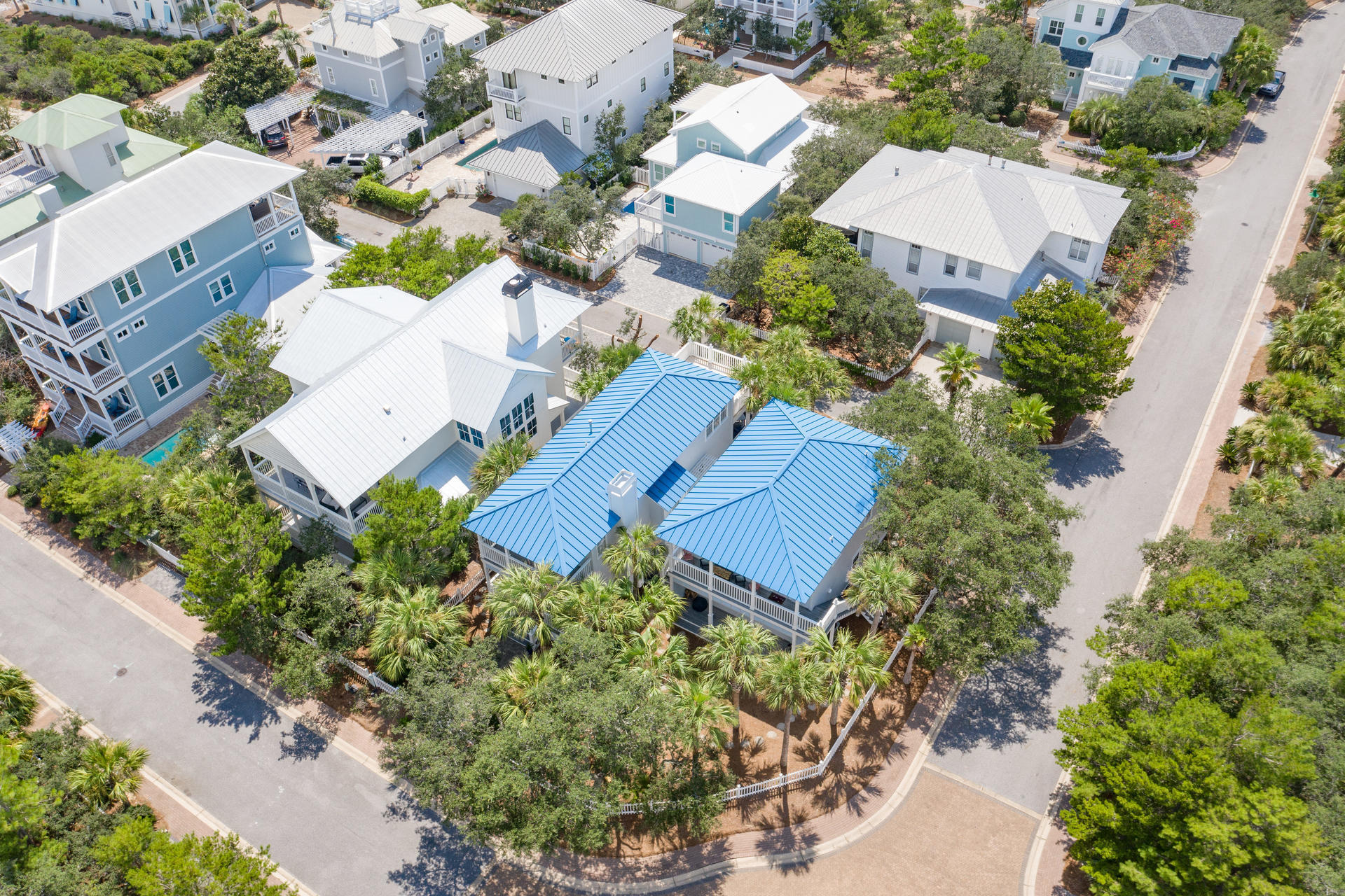18 Draper Lane Santa Rosa Beach, FL 32459 - Photo 60 of 63 an aerial view of a house with a yard